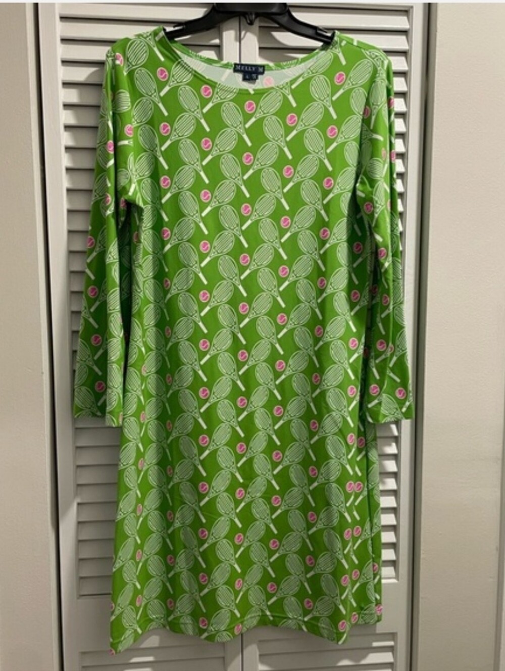 Melly M Tennis Print Dress LARGE